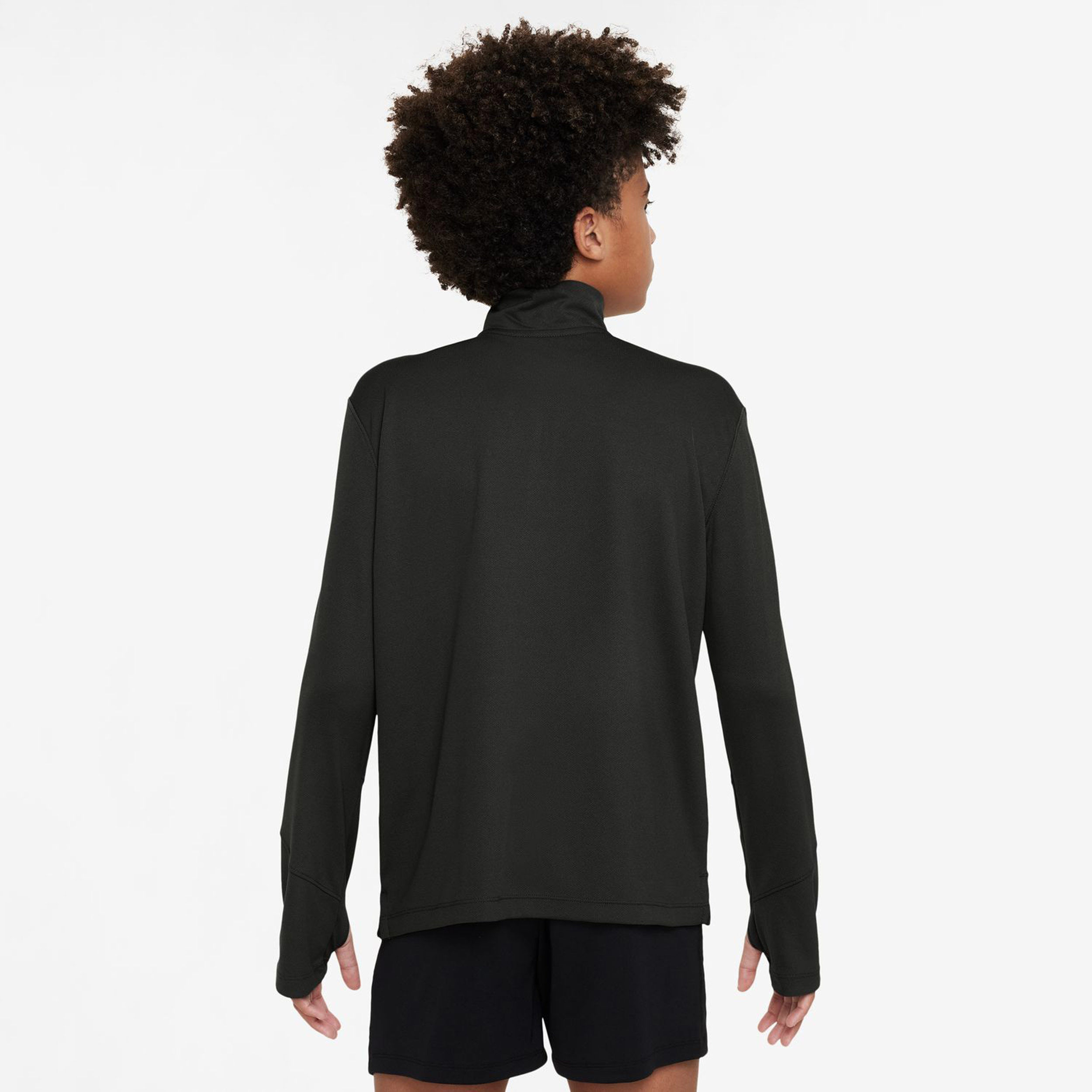 Nike Dri-Fit UV Half-Zip Essential Haut Manches Longues Garçons - Noir
