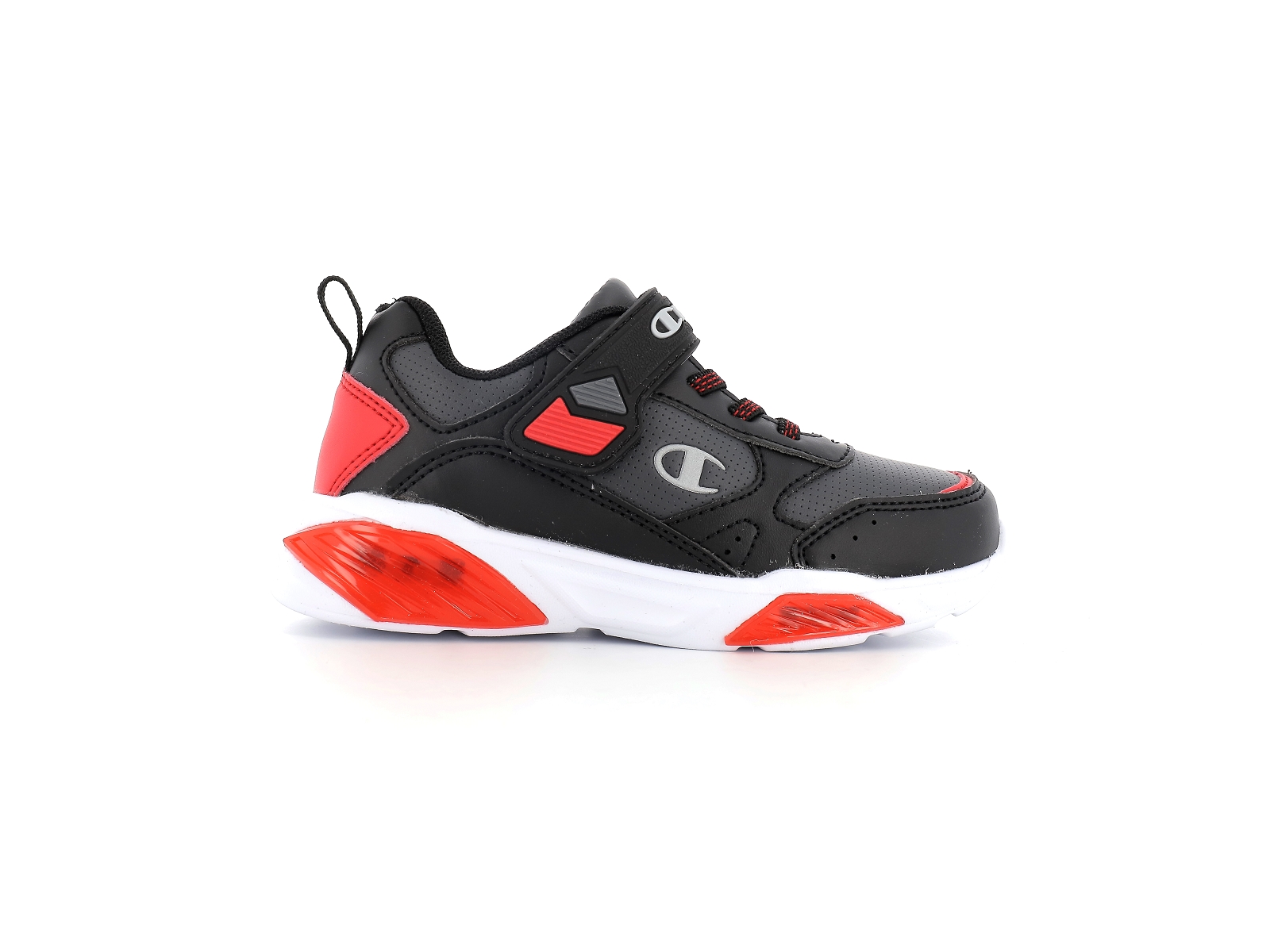 Champion-WAVE B PS S32129 Synthétique Noir Rouge