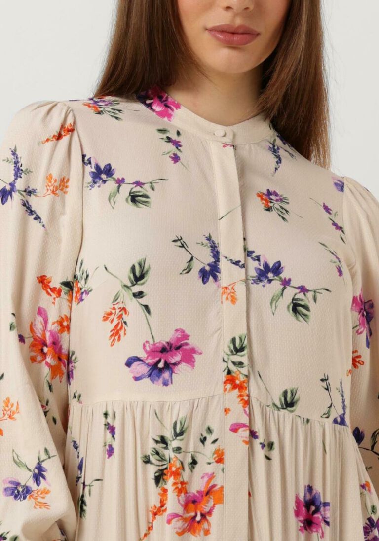 Y.A.S. beige y.a.s. maxi jurk yasasina ls long shirt dress s.