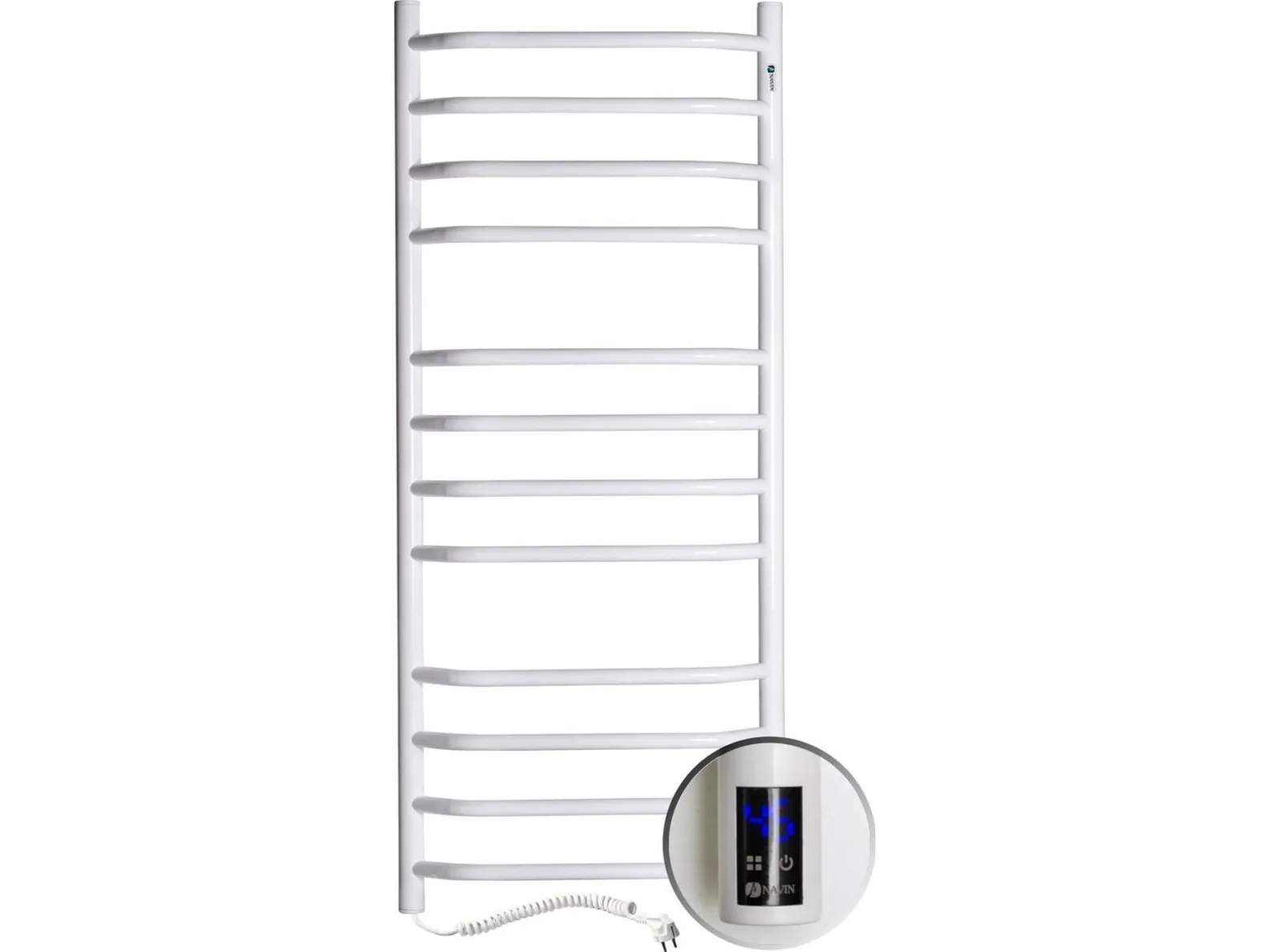Grzejnik łazienkowy Navin Electric towel dryer Navin Bliuz 480*1200 Sensor with timer left 12-006133-4812
