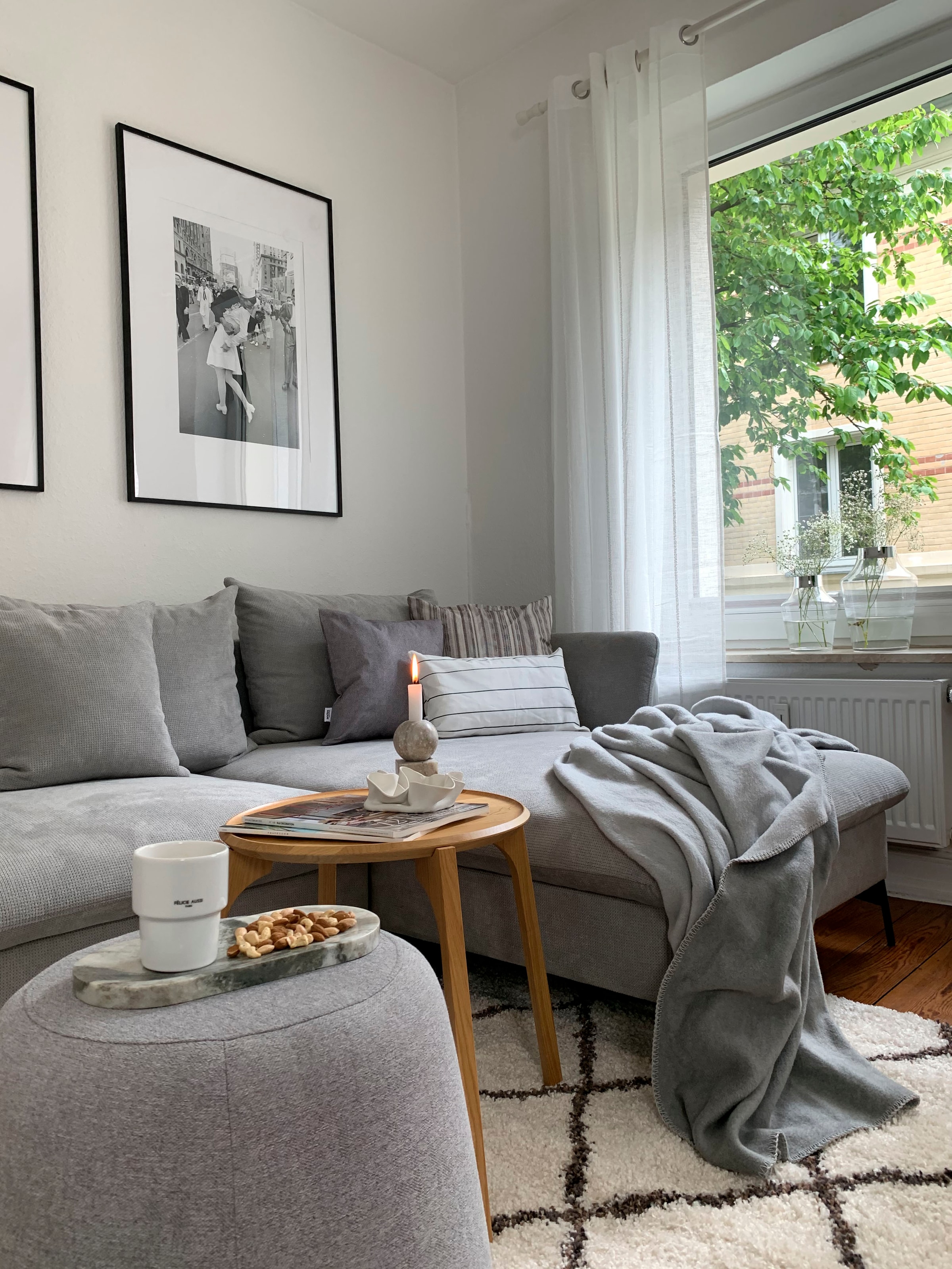 andas Wohndecke »Greta« in Wendeoptik mit geketteltem Zierstich, Kuscheldecke
