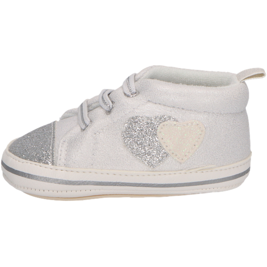 Sterntaler Babyschuh Herz lichtgrau