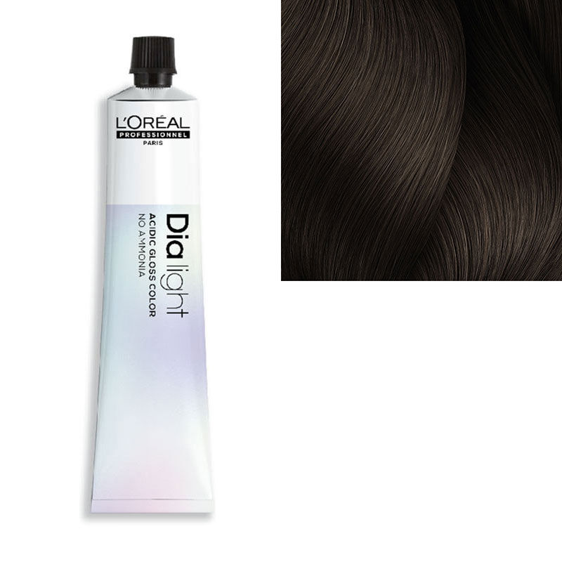 Coloration ton sur ton Dialight Acidic Gloss Color 6.8 blond foncé mocca