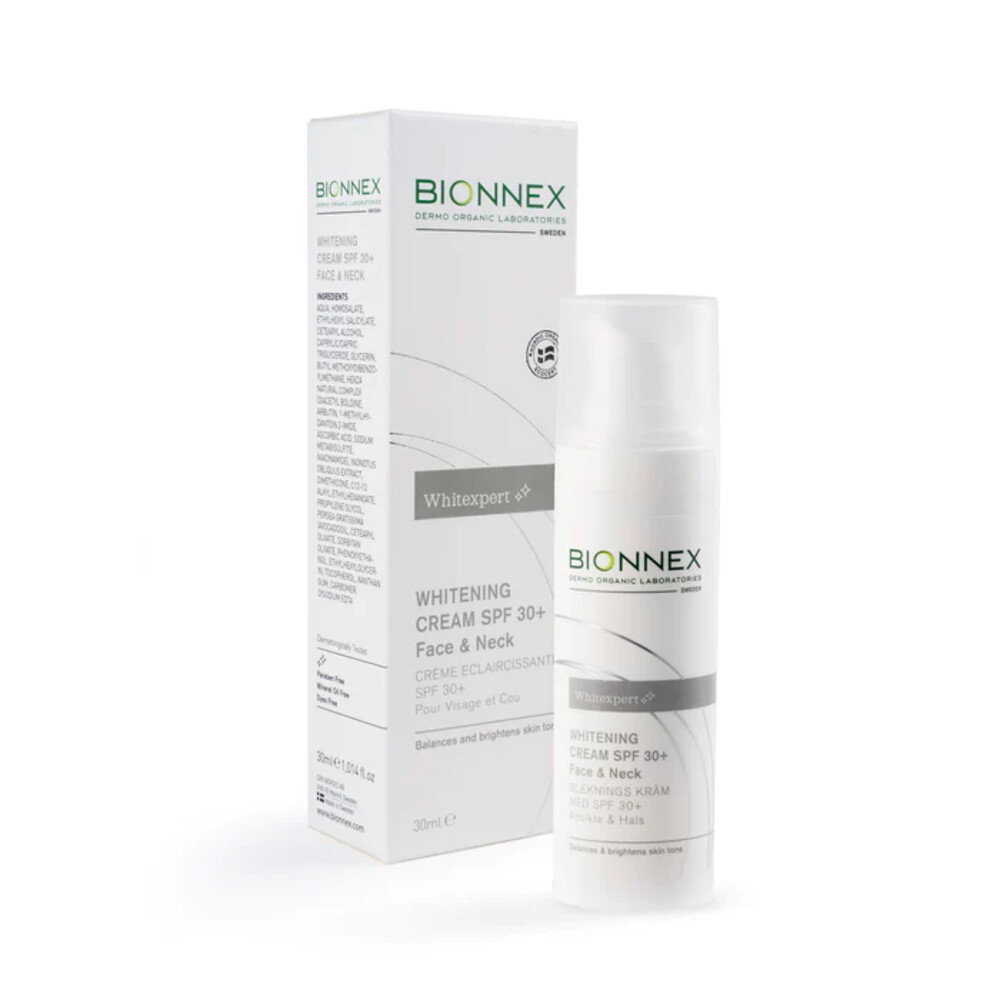 Bionnex Whitexpert Whitening Crème SPF 30+ Gezicht en Neck30 ml