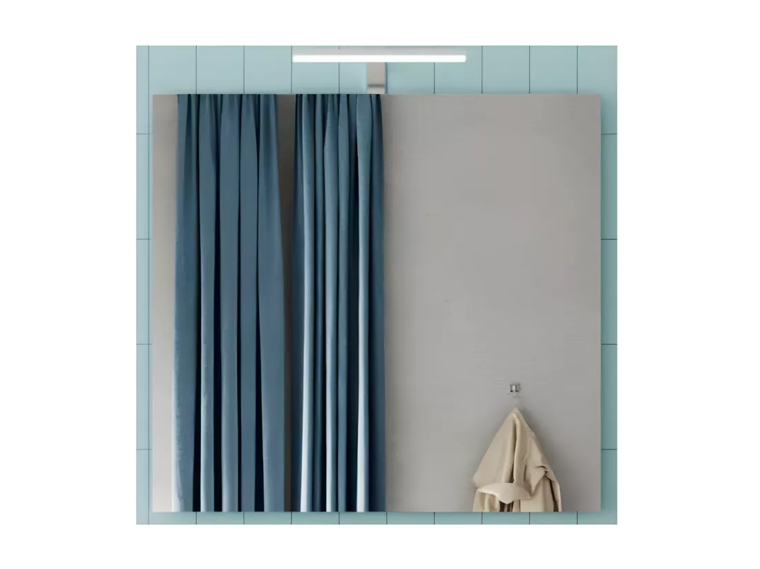 Miroir design avec led, 80x75 cm, collection KUBRICK