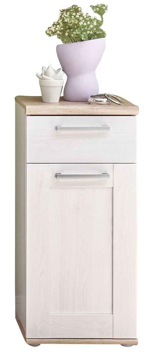 Unterschrank CASA 38 x 82 cm braun/ weiß