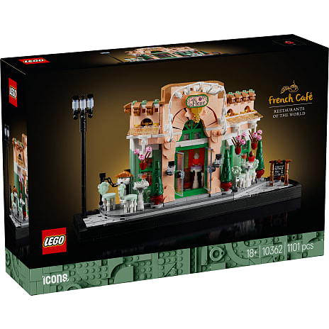 LEGO Icons Fransk café Parisermodel 10362
