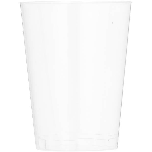 Excellent Houseware re-useable Drinkglas van kunststof 280ml set van 6 stuks Vaatwasserbestendig