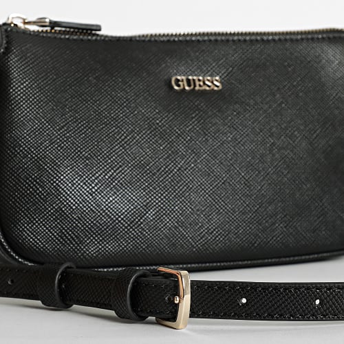 Lot Sac A Main Et Pochette Femme HWZG78 79710 Noir Doré