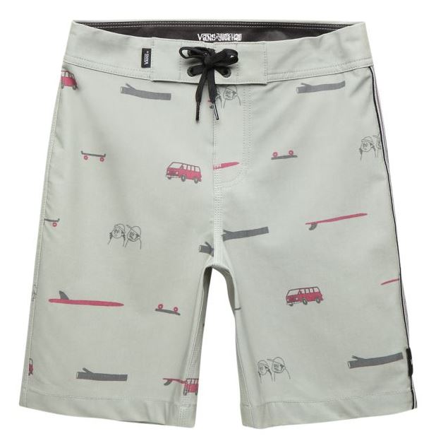 Vans Vans X Yusuke Boardshort Boys Oil Green 22