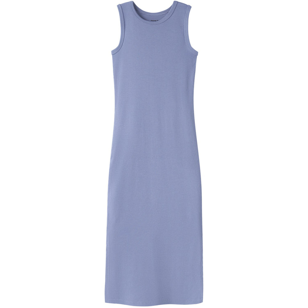 Køb Name It Purple Impression Nkfnakal Sl Slim Maxi Kjole Noos
