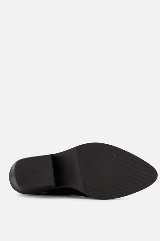Ann Rocks Cowboylaarzen zwart Synthetisch
