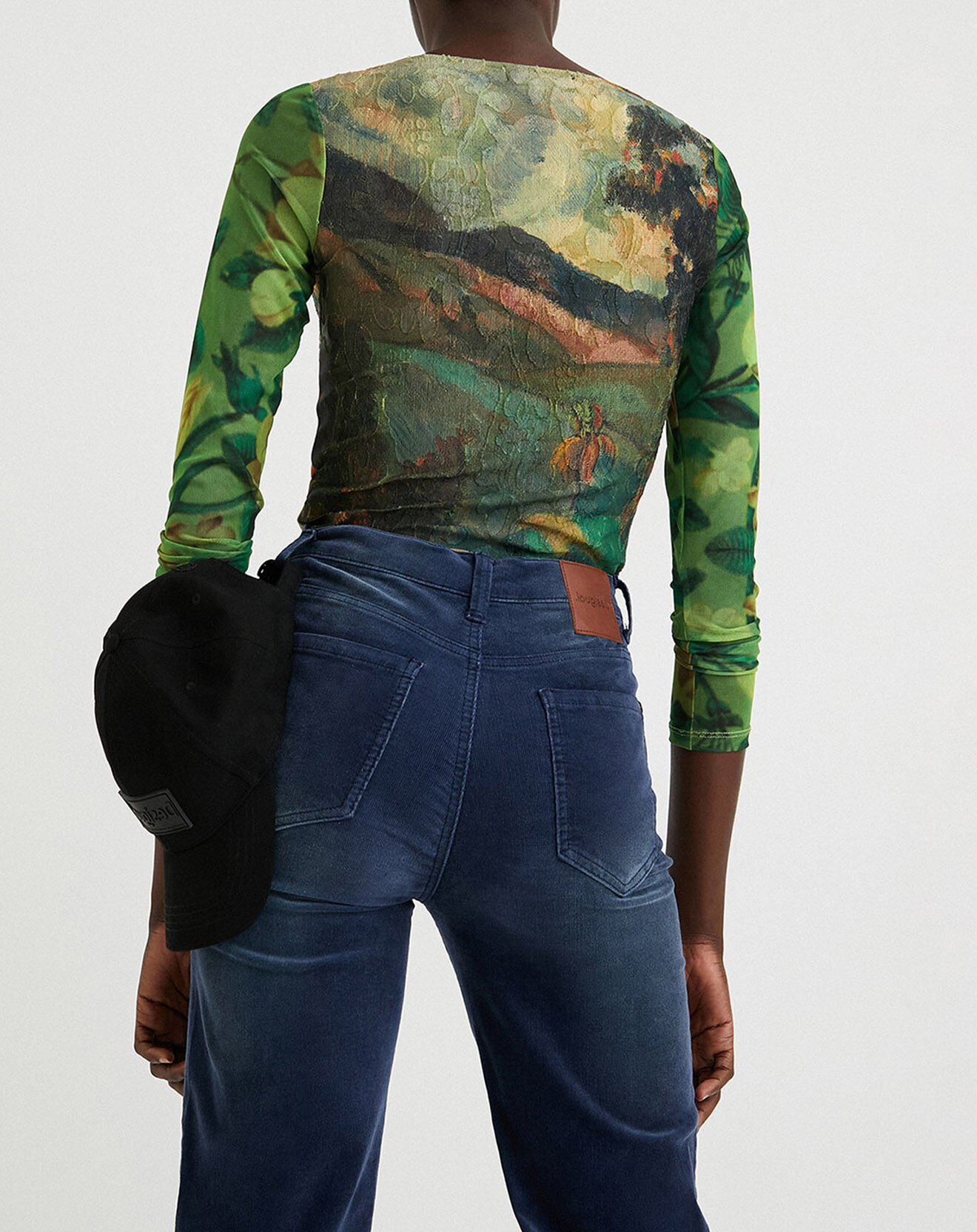 Desigual Top Aleyde vert