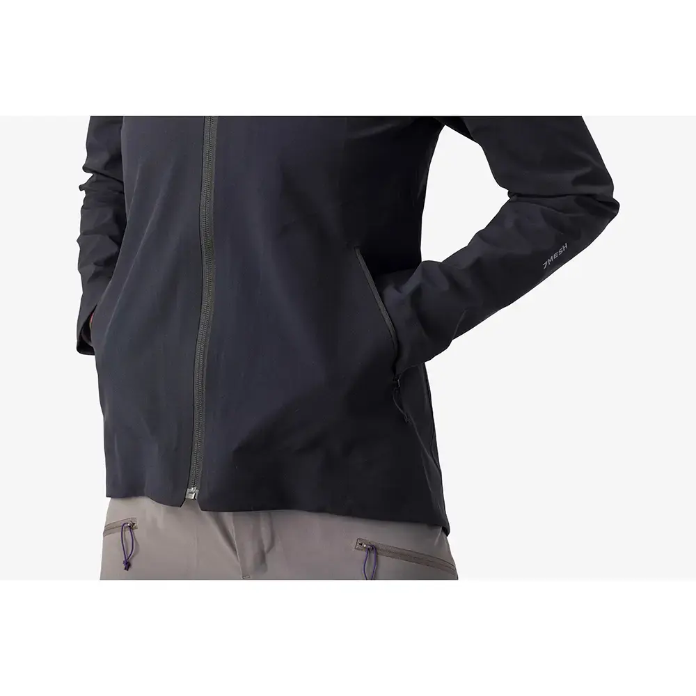 7mesh Cache Fietsjack Zwart Dames