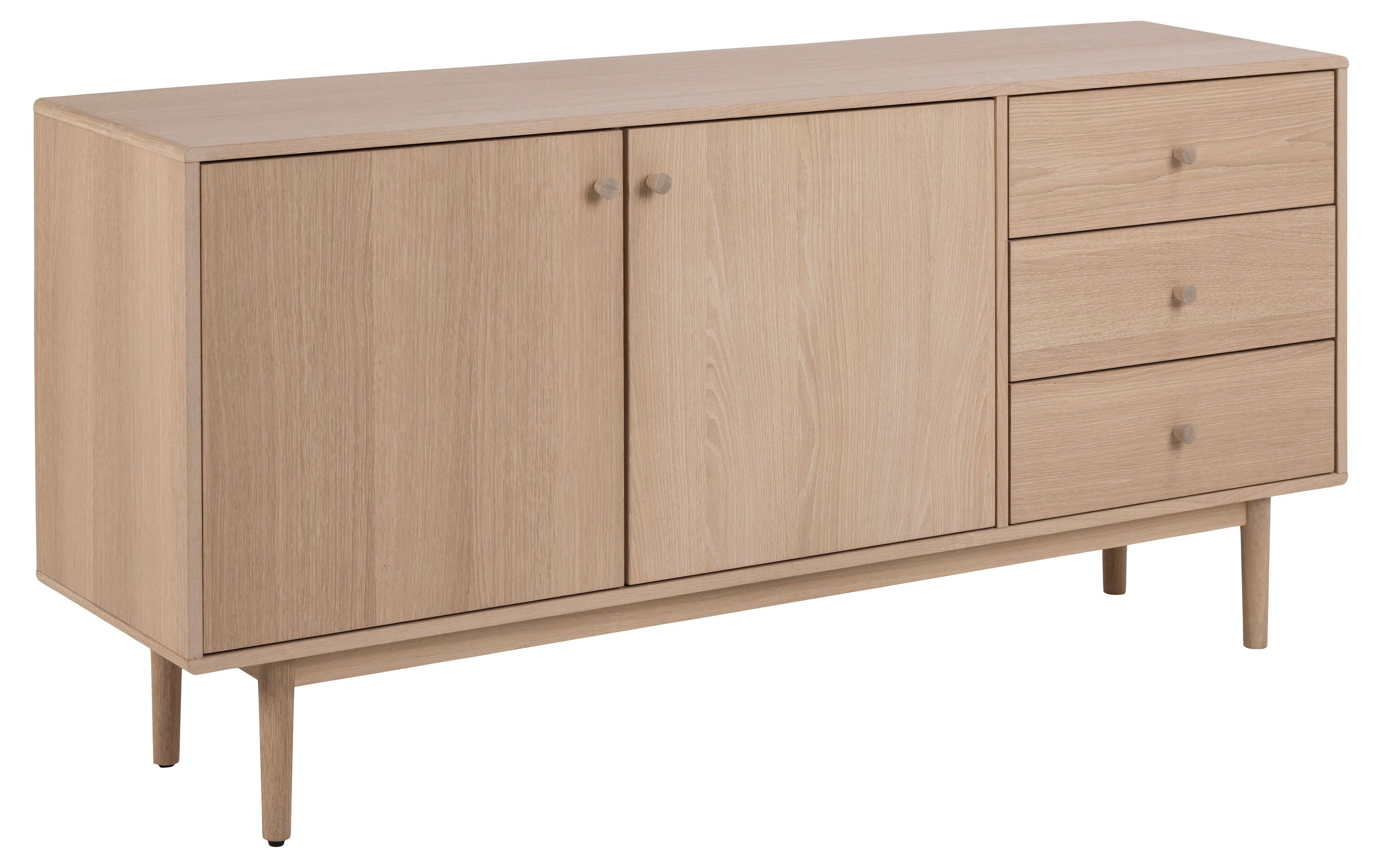 JAYCE Sideboard - Eiche / B: 160.0 cm x T: 40.0 cm x H: 75.0 cm