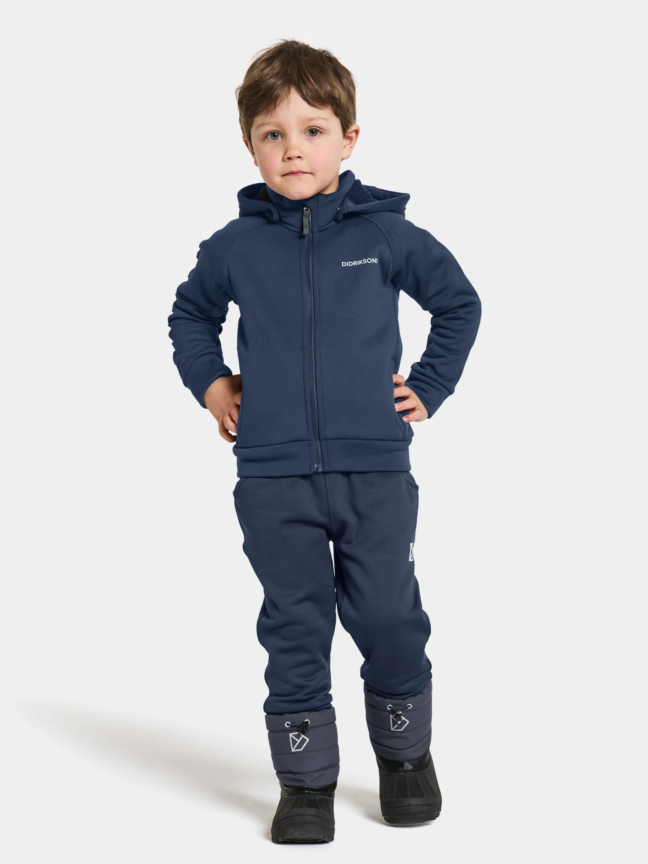 Didriksons Corin Kids Fz 8 Navy