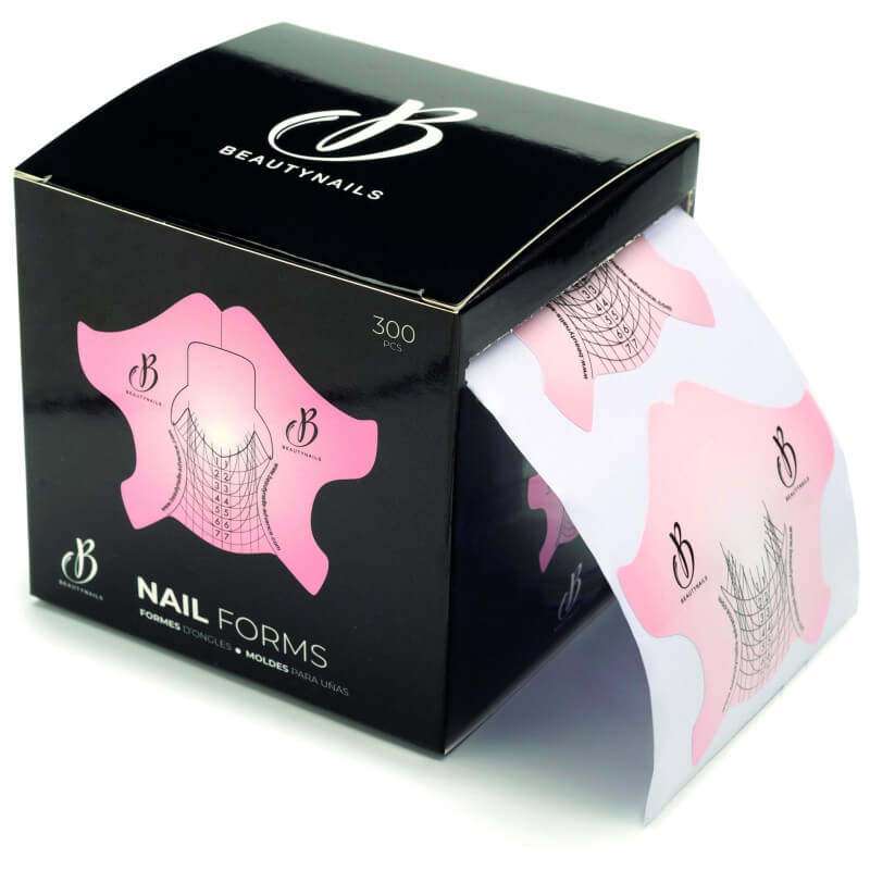 Papiers formes par 300 avec devidoir Beauty Nails 514-28