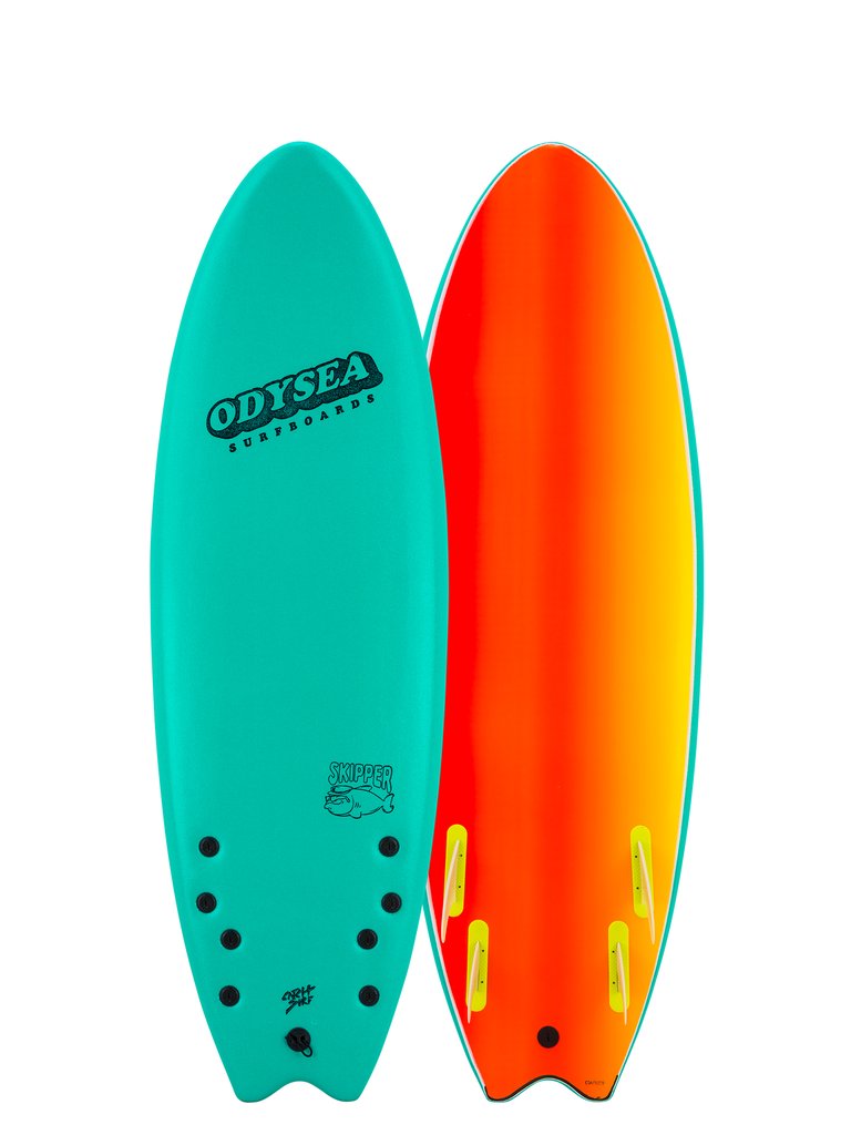 Catch Surf Odysea Skipper Quad - 6'6 Turquoise