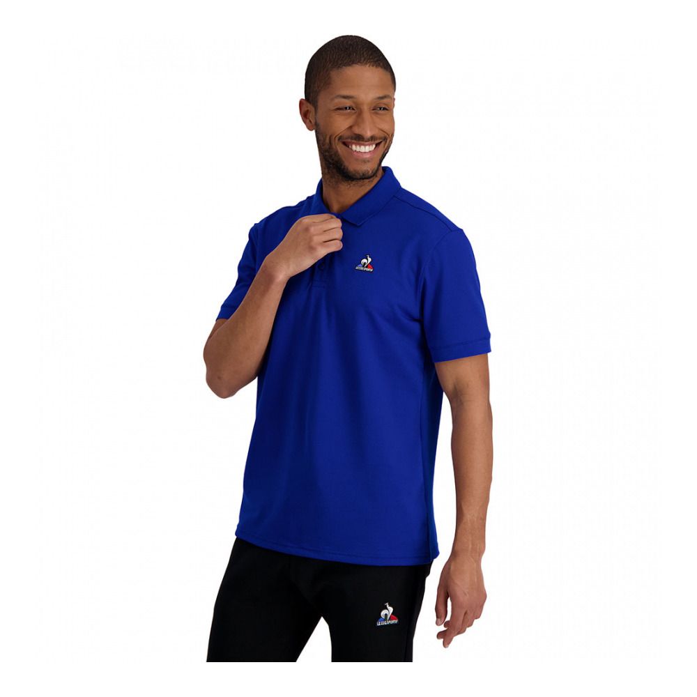 Le Coq Sportif ESS N°2 - Polo Homme bleu electro