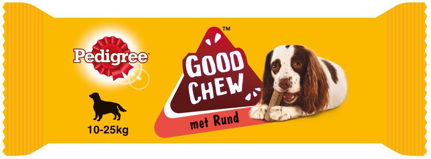Pedigree hondensnack Good Chew rund adult 88g