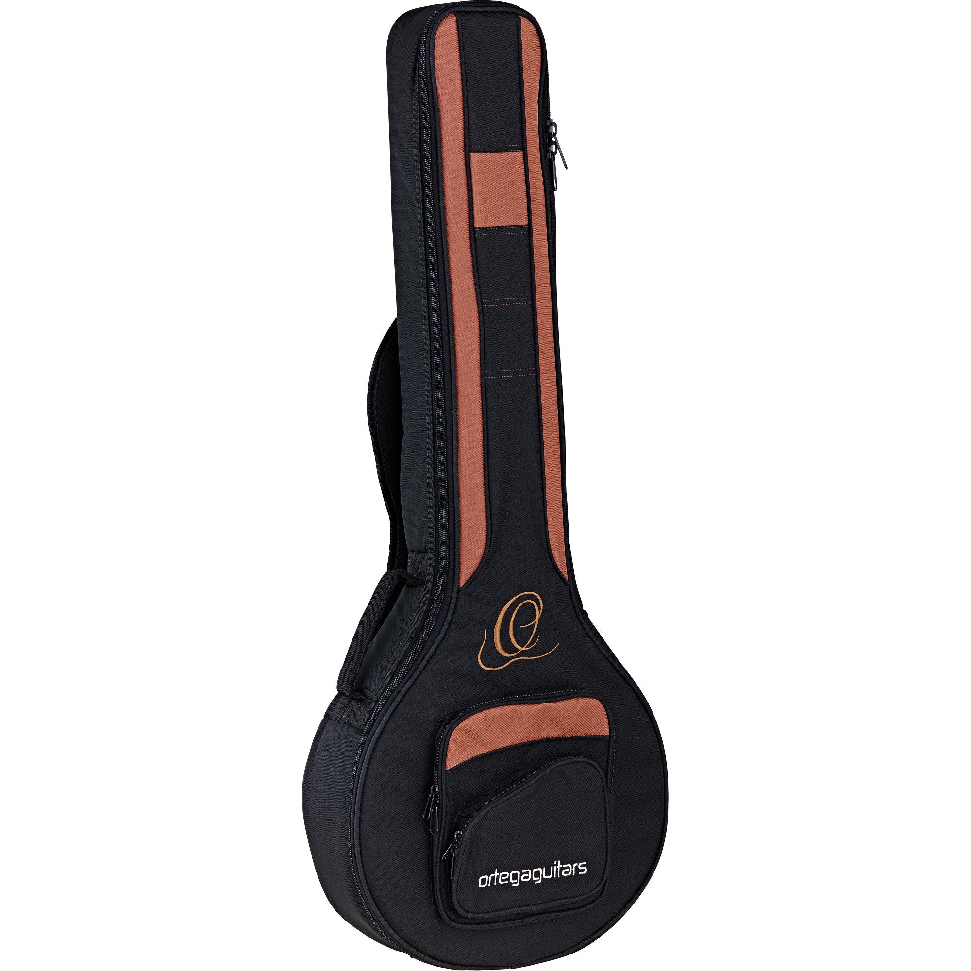 Ortega Raven Series OBJE350/6-SBK zes-snarige banjo met tas