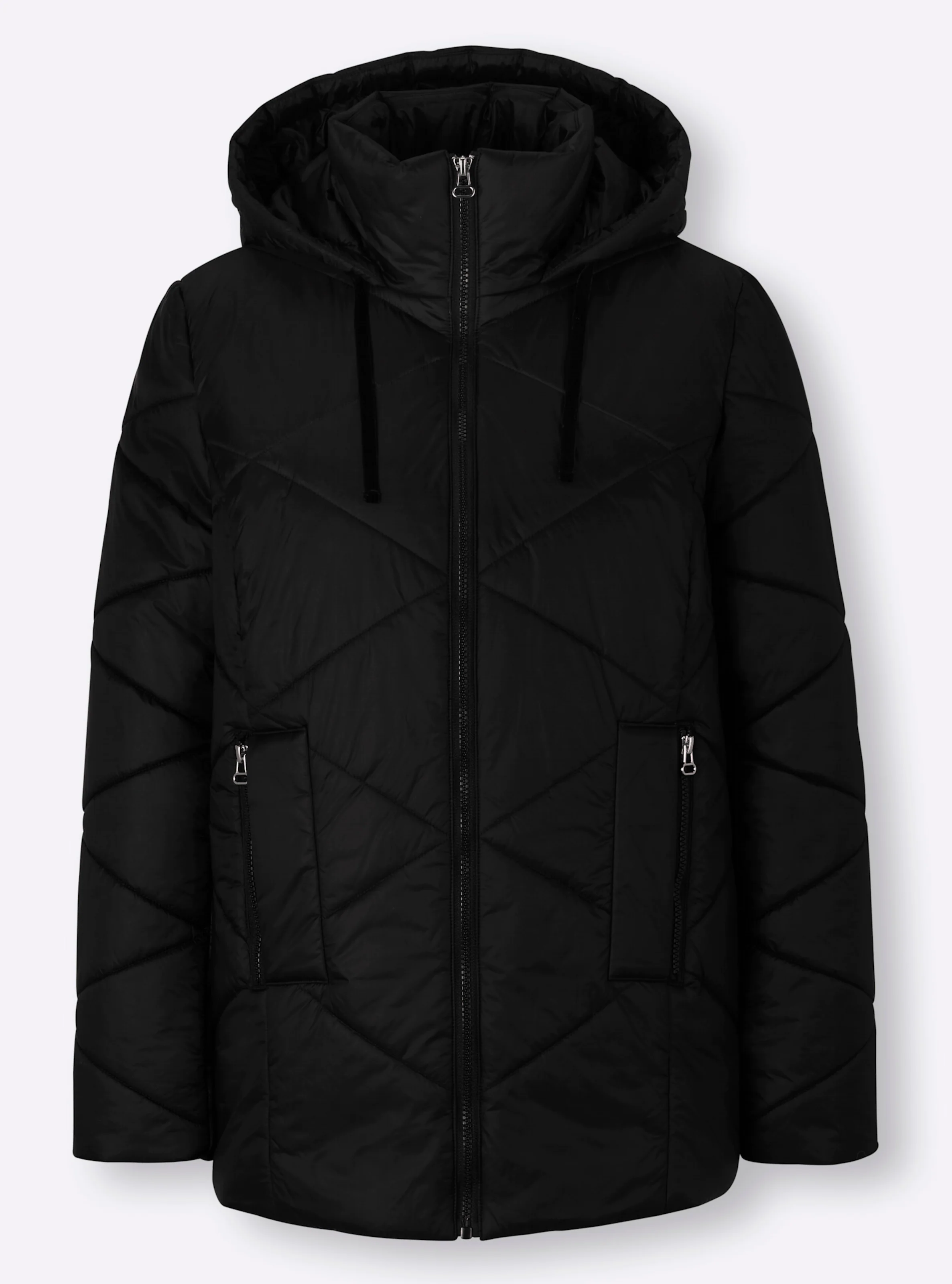 heine Outdoorjacke in schwarz