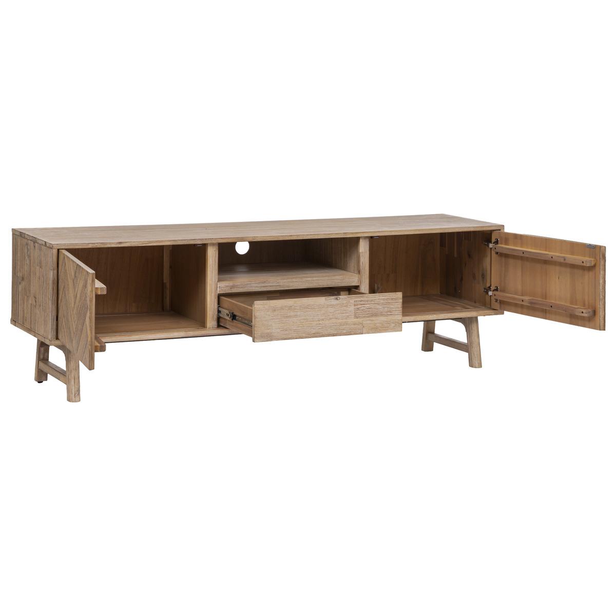 MEUBLE TV 2 PORTE 1 TIROIR AERIS