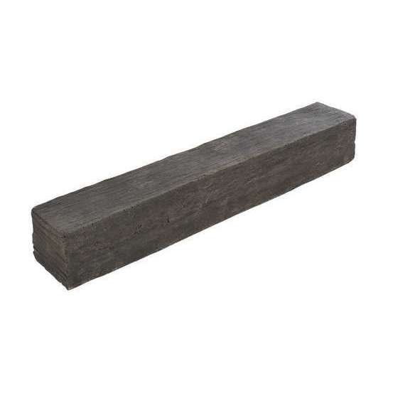 Bordure Schiste en pierre reconstituée, ton ardoise L.50cm (7kg)