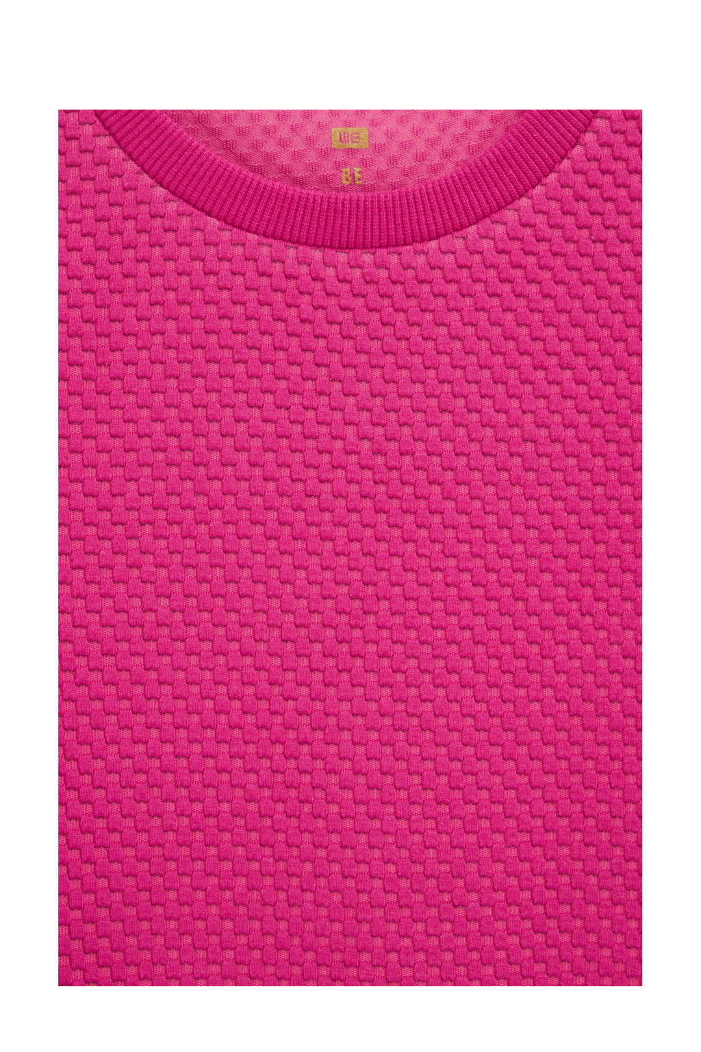 WE Fashion sweatjurk fuchsia