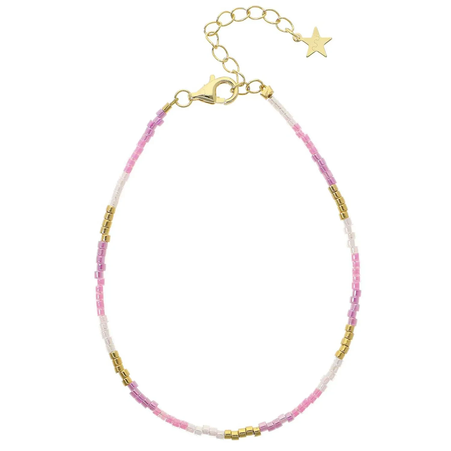 Nuni Copenhagen Kira Armbånd 18 kt. Forgyldt Sølv A3025-LightPink