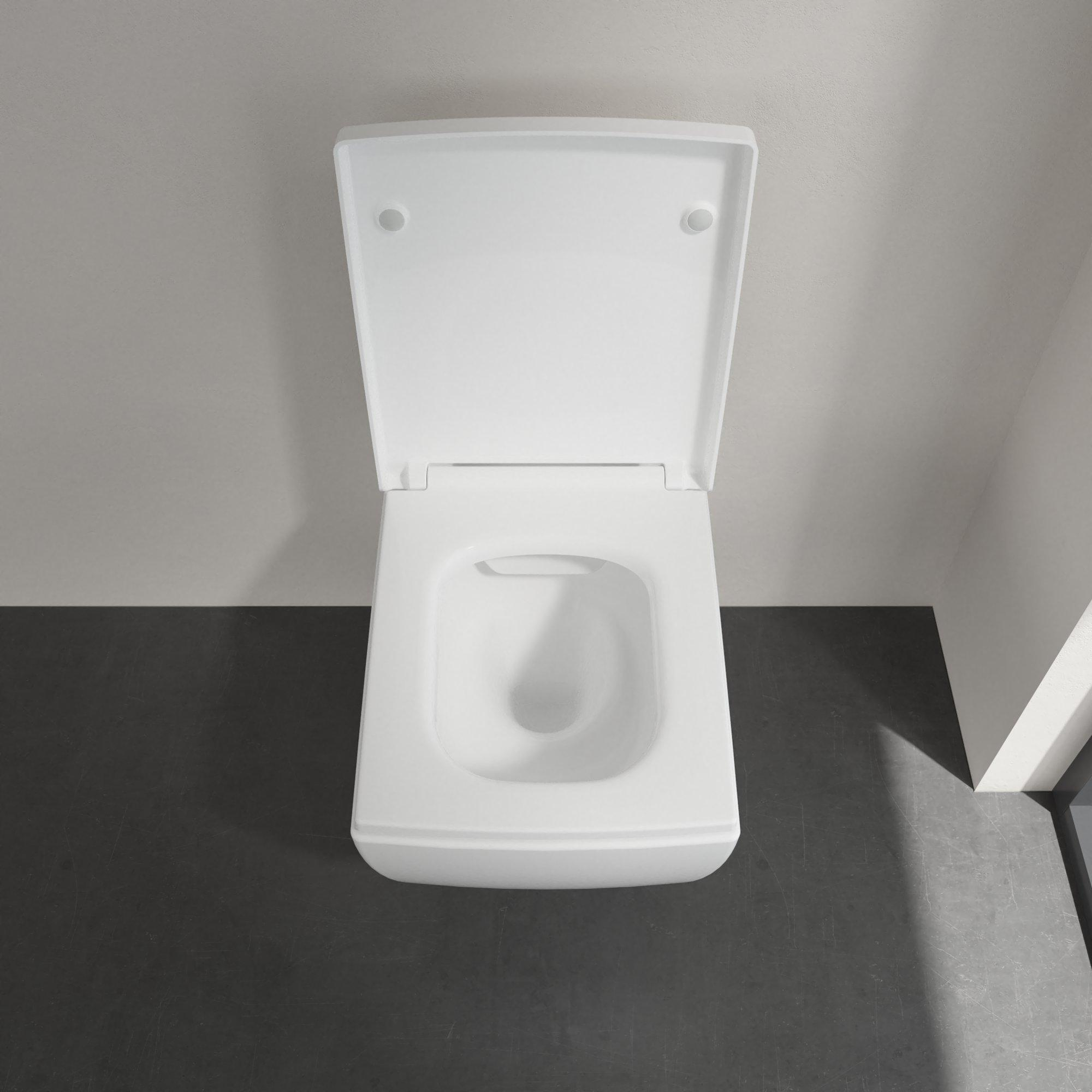Villeroy & Boch Memento 2.0 softclose toiletzitting met quick release wit glans