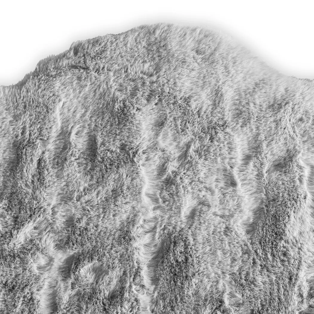 Fellteppich Imitat Moyo 2 60 x 90 cm