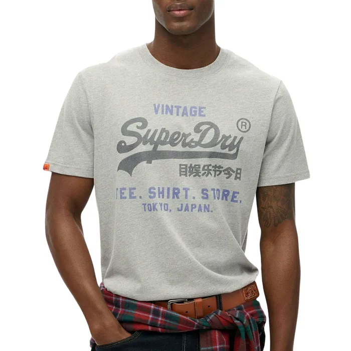 Superdry Vintage Logo Heritage Relaxed Shirt Heren