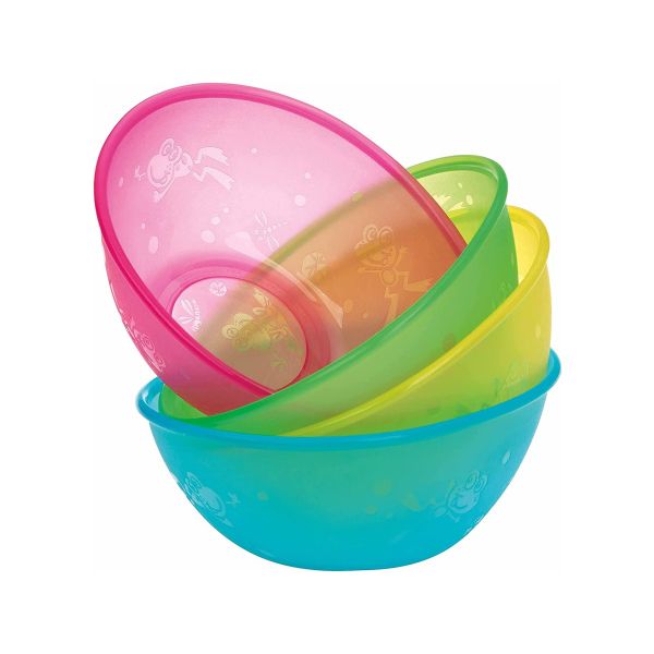 Nûby Kommetjes Set  360ml 6mnd+ 4stuks