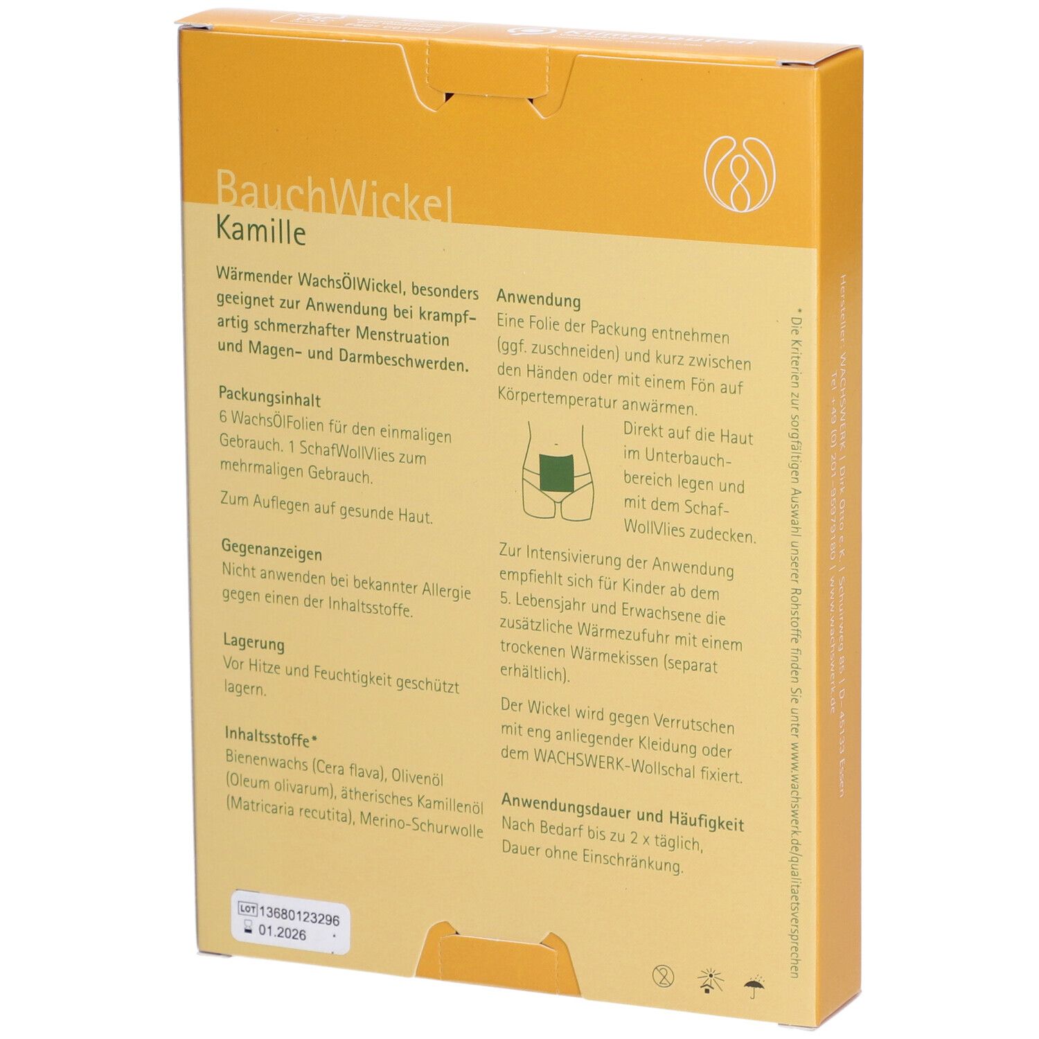 BauchWickel Kamille