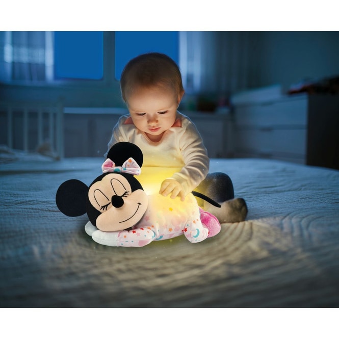 Disney - Baby Minnie - Schlafende Plüschfigur Minnie