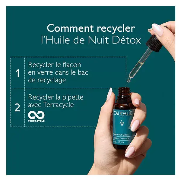 Óleo Noturno Detox Caudalie 30ml