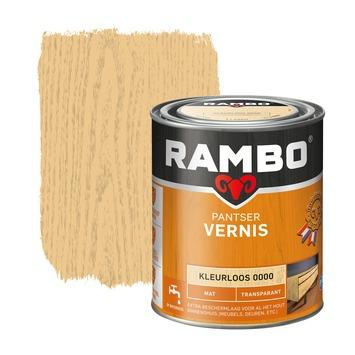Rambo pantser vernis mat kleurloos 750 ml