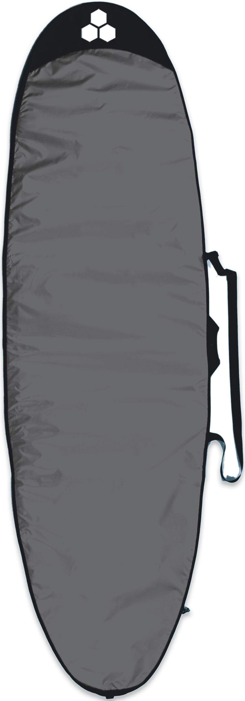 Channel Islands Feather Light Longboard Bag White/Charcoal 8' à 9'6