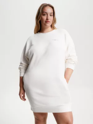 Vestido Moletom com Logo da Coleção Curve 1985
