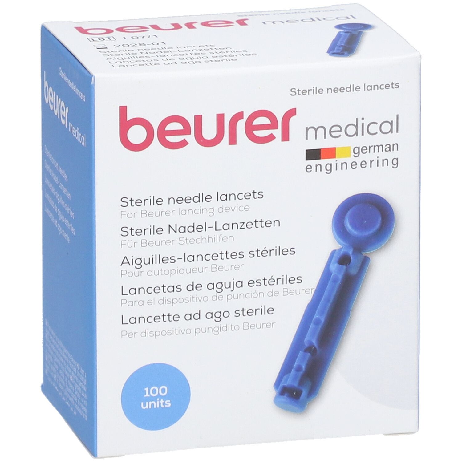 Beurer sterile Nadel-Lanzetten