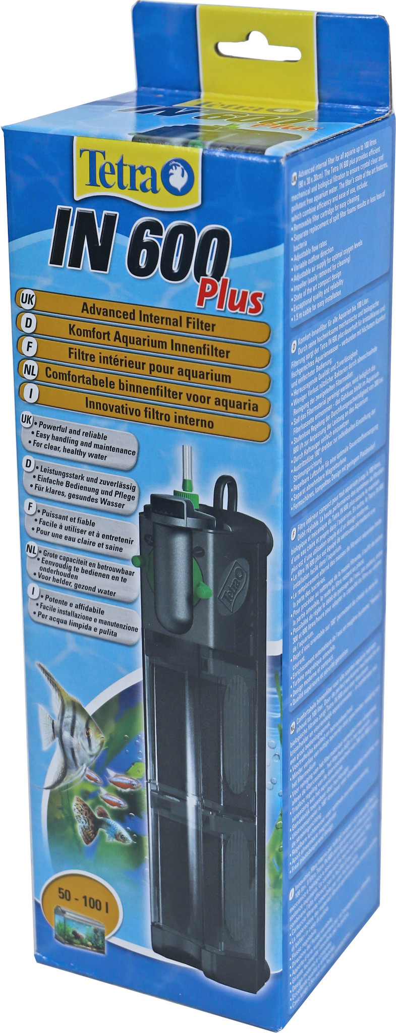 Tetra Binnenfilter IN600 Plus - AquastoreXL