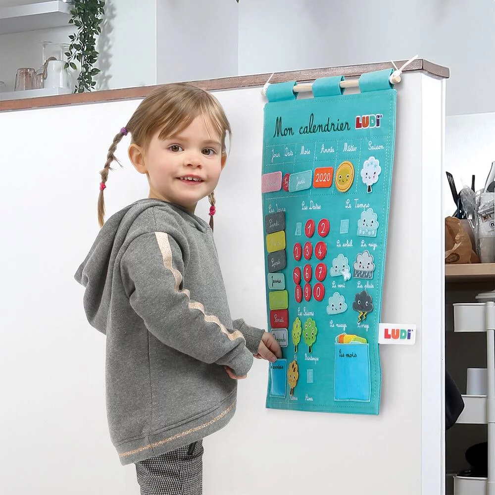CALENDRIER BASIC BLEU
