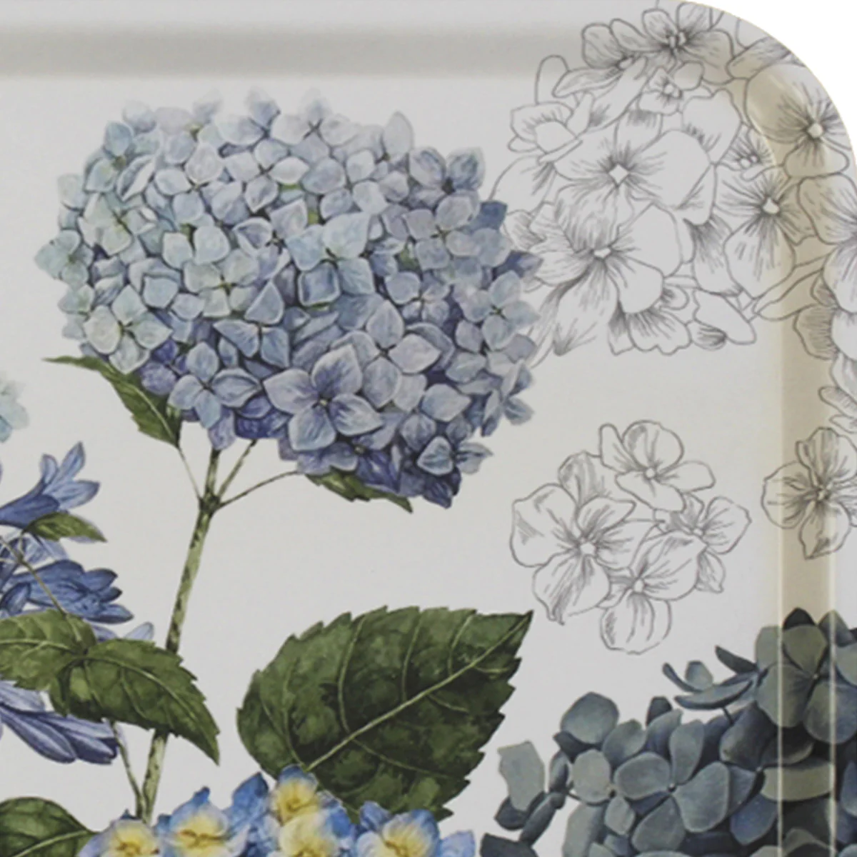Plateau bois multicolore 33X43 Garnier Thiebaut