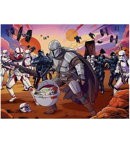 Ravensburger Puzzlespiel - 200 Teile - The Mandalorian Face-Off
