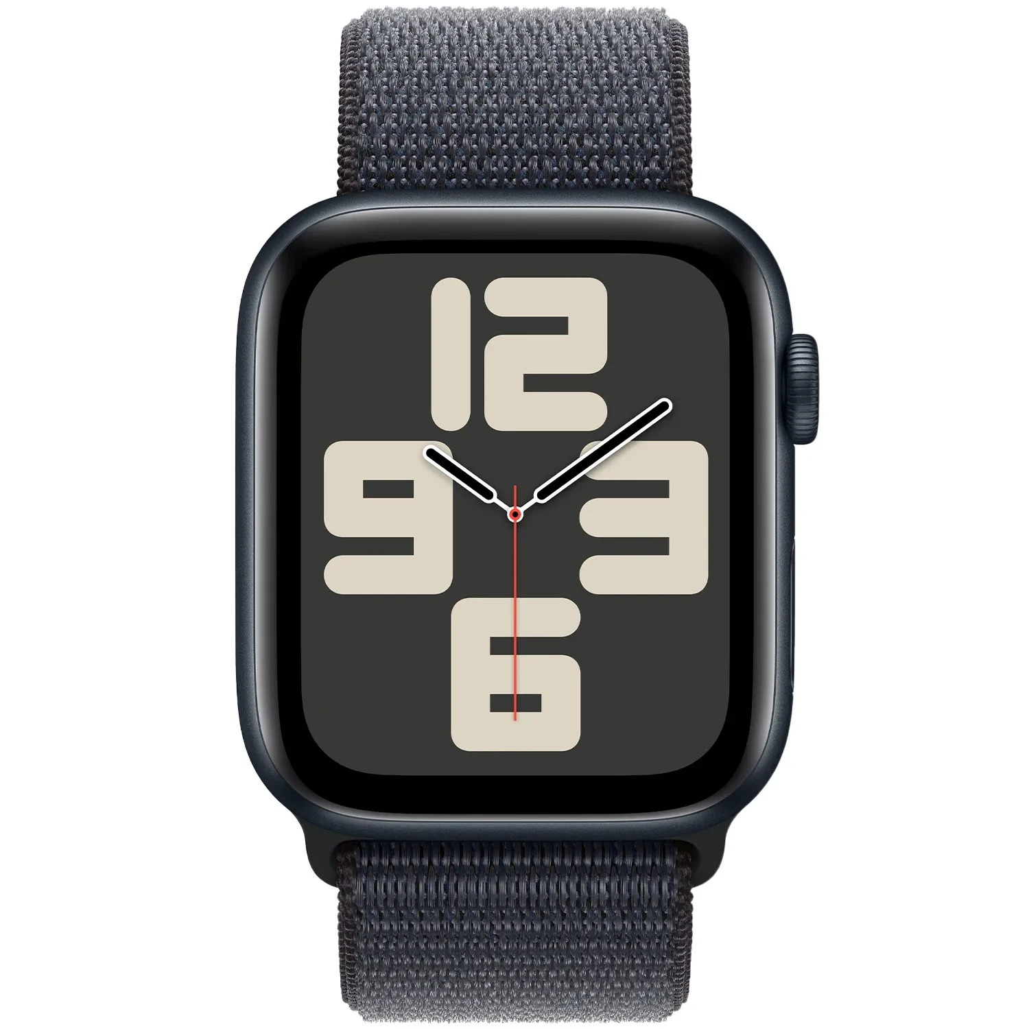Apple Watch SE GPS 44mm Midnight Aluminium Sport Loop MXEP3
