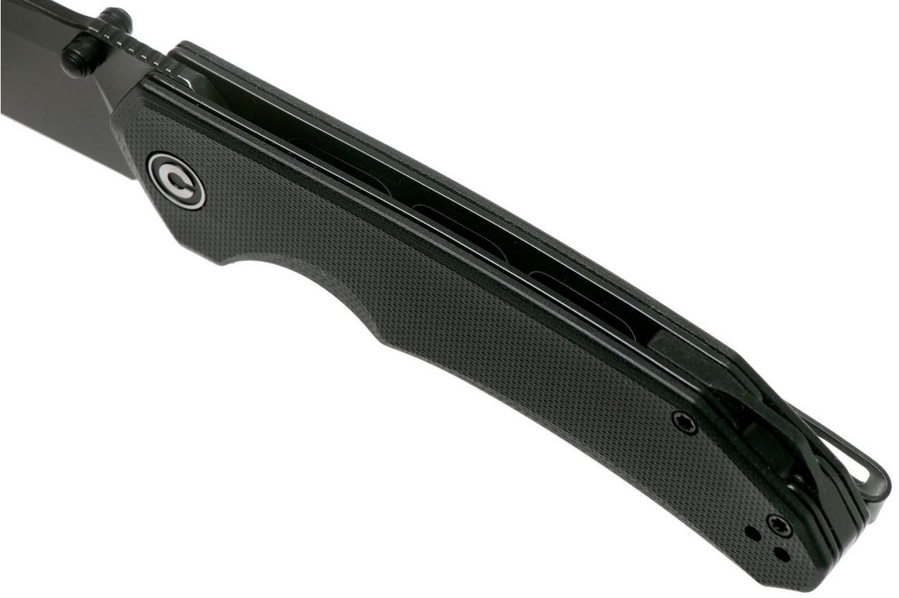 Civivi Brazen C2023C Tanto Black, Blackwashed zakmes