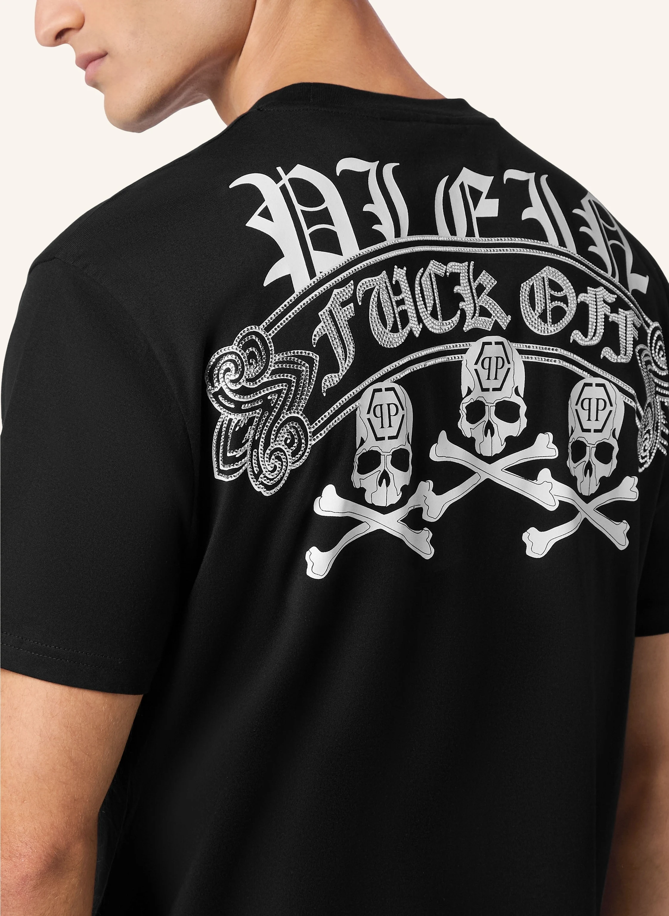 PHILIPP PLEIN PHILIPP PLEIN T-Shirt SKULL&BONES