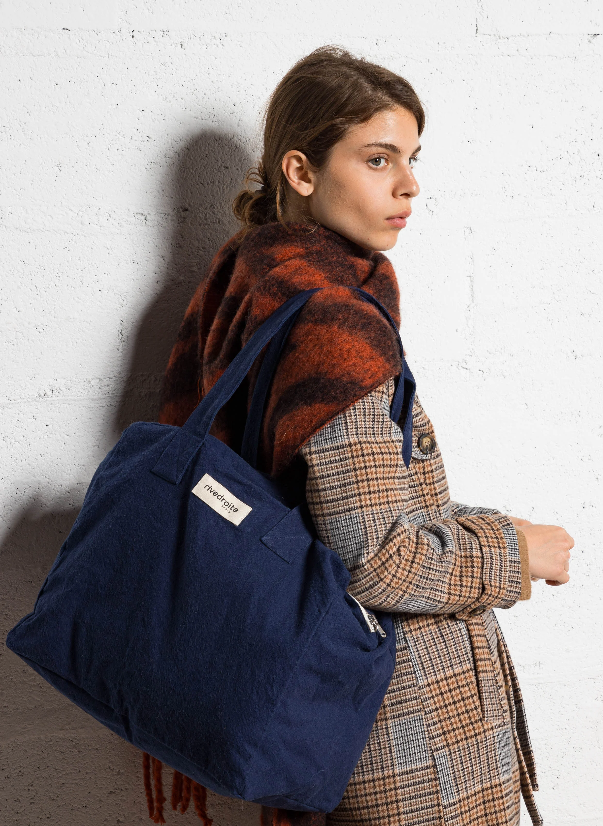 CELESTIN - Sac week-end en coton | Bleu