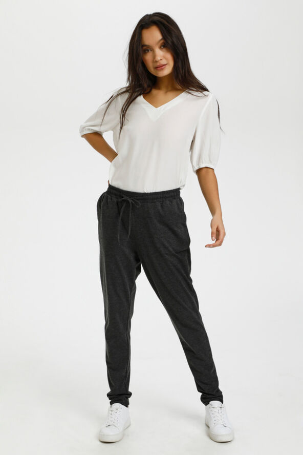 Kaffe Linda pant Dark grey melange